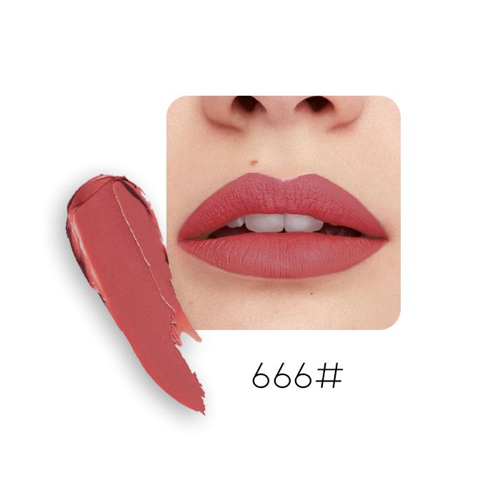 Zero-Feel Airy Liquid Lipstick Make-up Every Day And Night 666# 1pc 