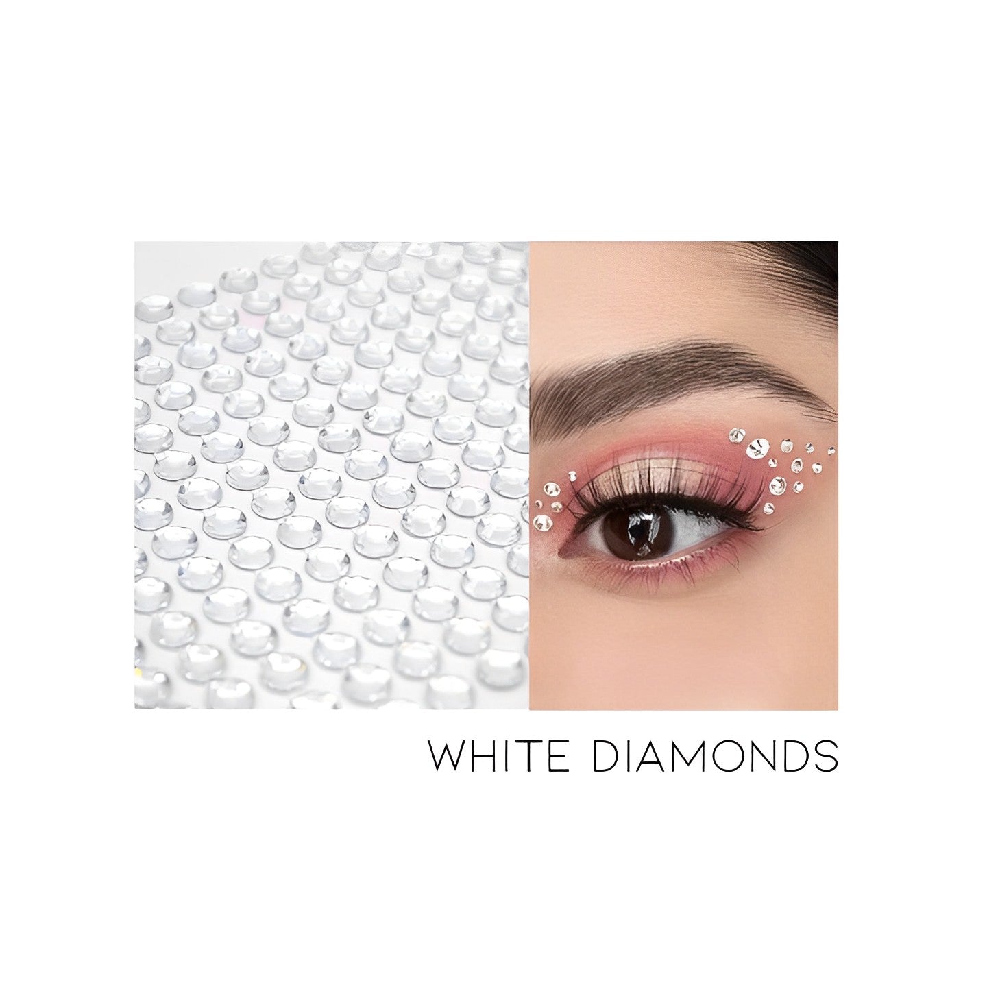 Self-Adhesive Hair/Body/Face Diamond Costumes & Accessories Every Day And Night White Diamond (4 sheets of 3-6mm) 2pcs (40% OFF) $9.00 each 