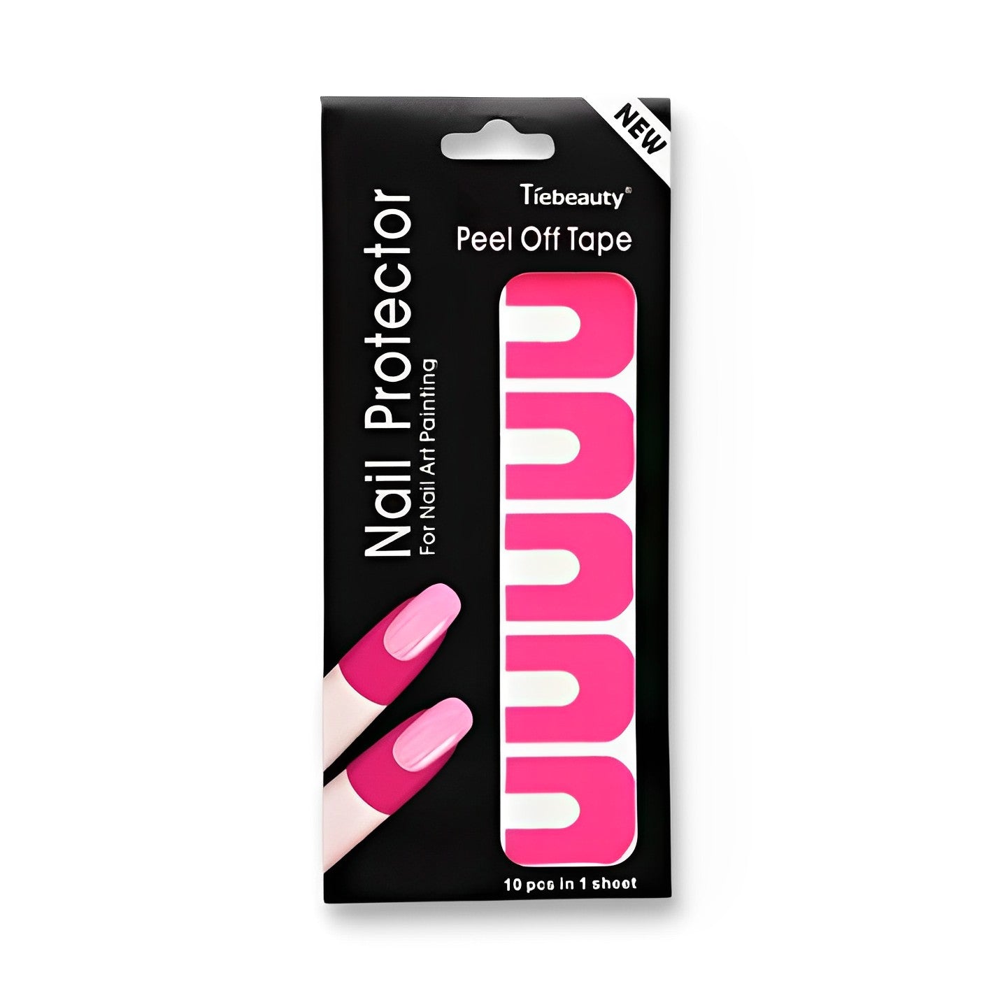 Reusable Nail Polish Guard Tape Nail Every Day And Night Poppy Red 1 pc 