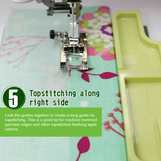Sewing Seam Guide Positioning Plate
