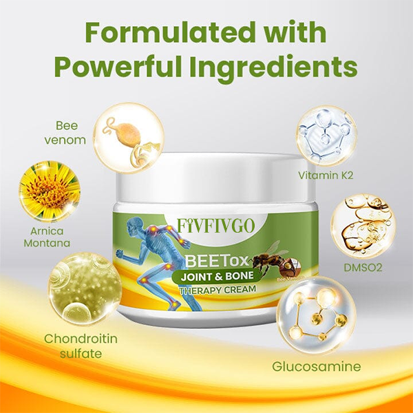 Fivfivgo™ Crème de thérapie articulaire et osseuse BEETox