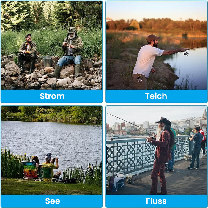 🐟Simulation Fliegenfischen Köderhaken🎣