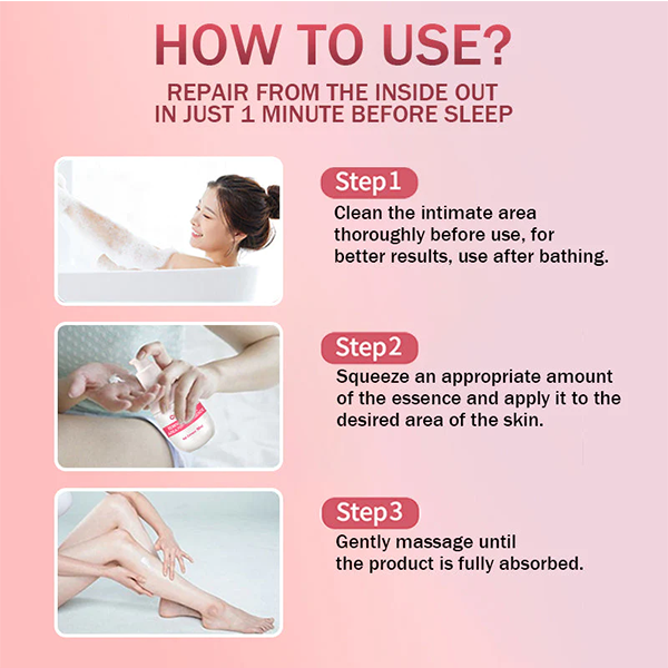 Fivfivgo™ Feminine Intimate Area -valkaiseva vaaleanpunainen essence