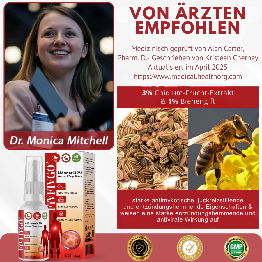 Fivfivgo® Männer HPV Warzen Pflege Spray