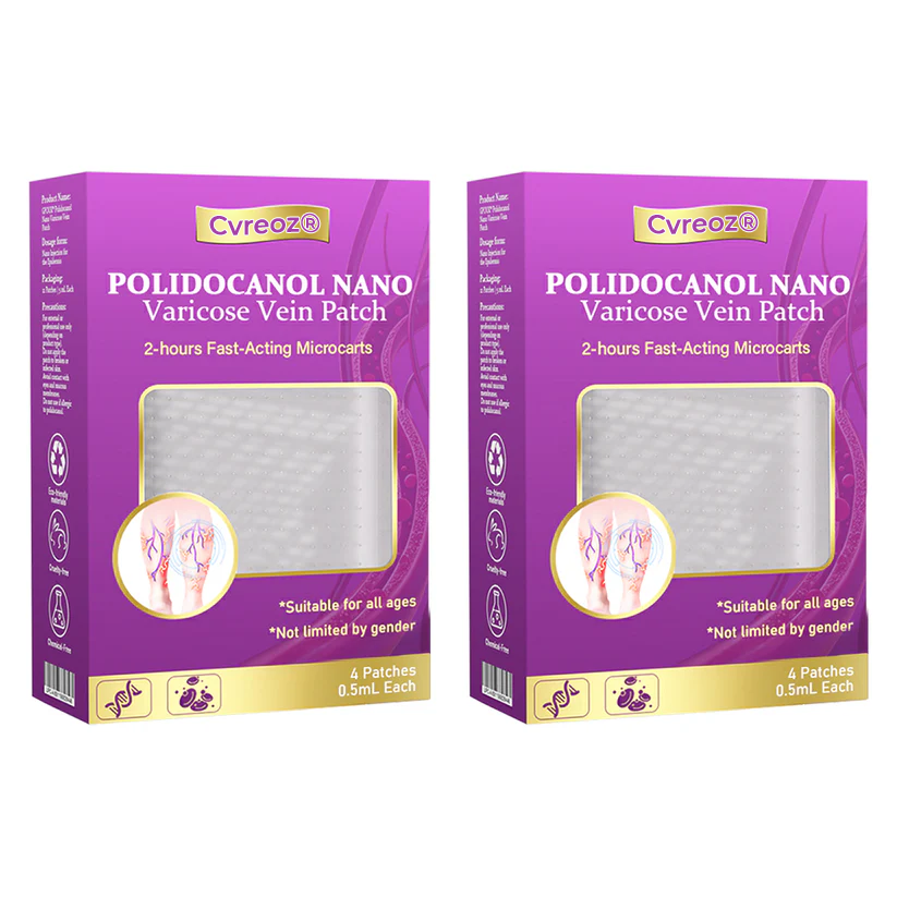 Cvreoz® Polidocanol Nano Varicose Vein Patch👩🏼‍⚕️Recommended by the National Institute for Health and Care Excellence (NICE)
