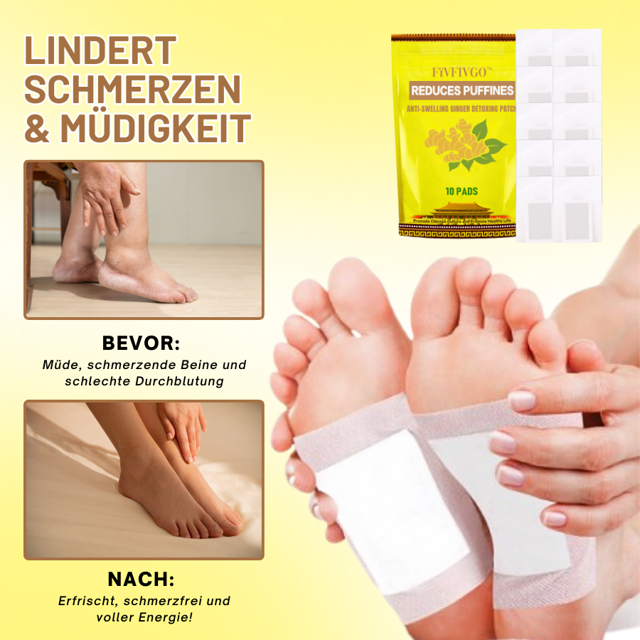 Fivfivgo™ Anti-Schwellungen-Ingwer-Entgiftungspflaster