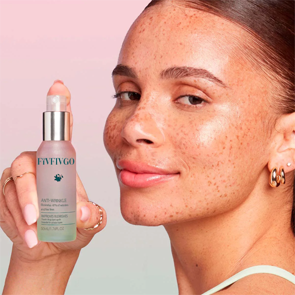 Fivfivgo™ Rose Anti-Aging Elixir Face Mist – Dermatologisch getestet, um 98 % der tiefen Falten und dunklen Flecken zu entfernen