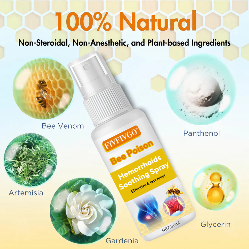 Fivfivgo® Hemorrhoids Bee Poison Soothing Spray