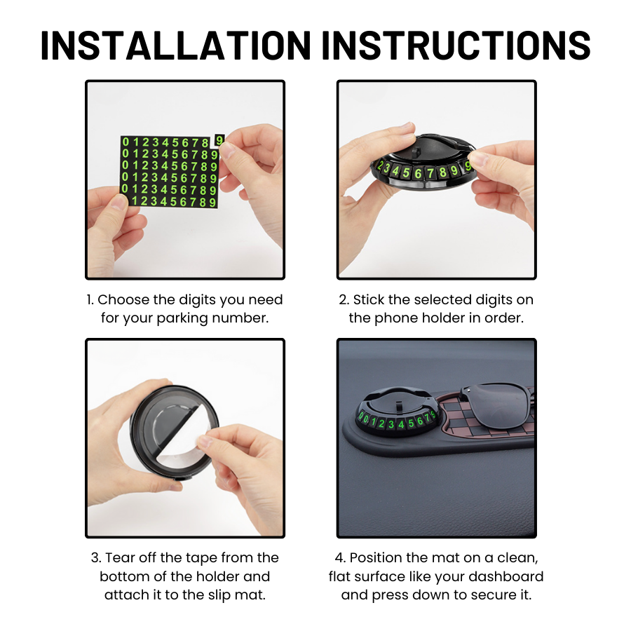 Multifunctional Phone Holder Slip Mat