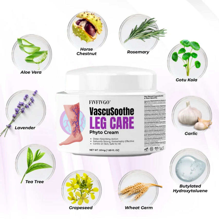 Fivfivgo® VascuSoothe Leg Care Phyto Cream