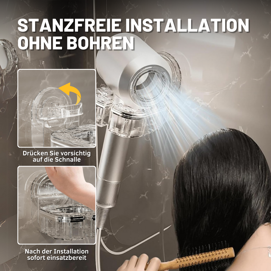 Stanzfrei Drehbarer Haartrocknerständer