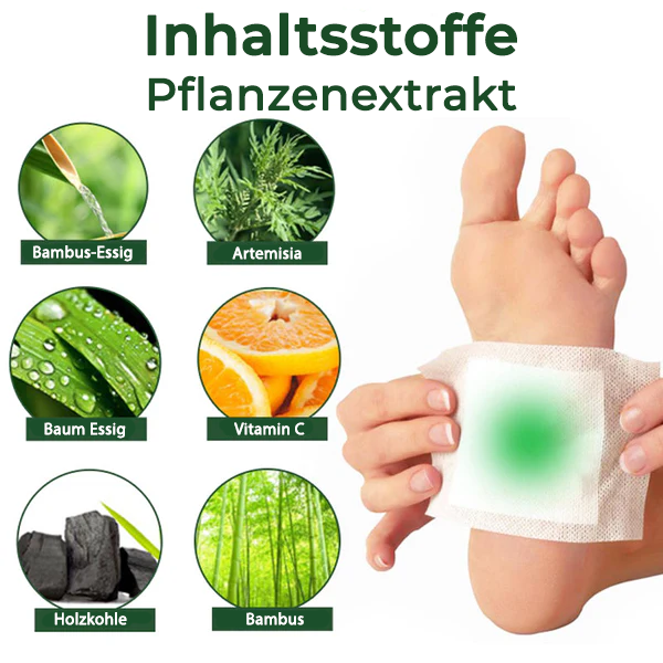 Cvreoz® Kräuter-Fußpflaster zur Linderung von Krampfadern