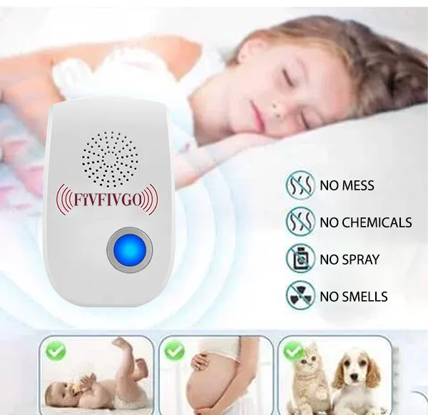 Fivfivgo™ Répulsif ultrasonique contre les nuisibles