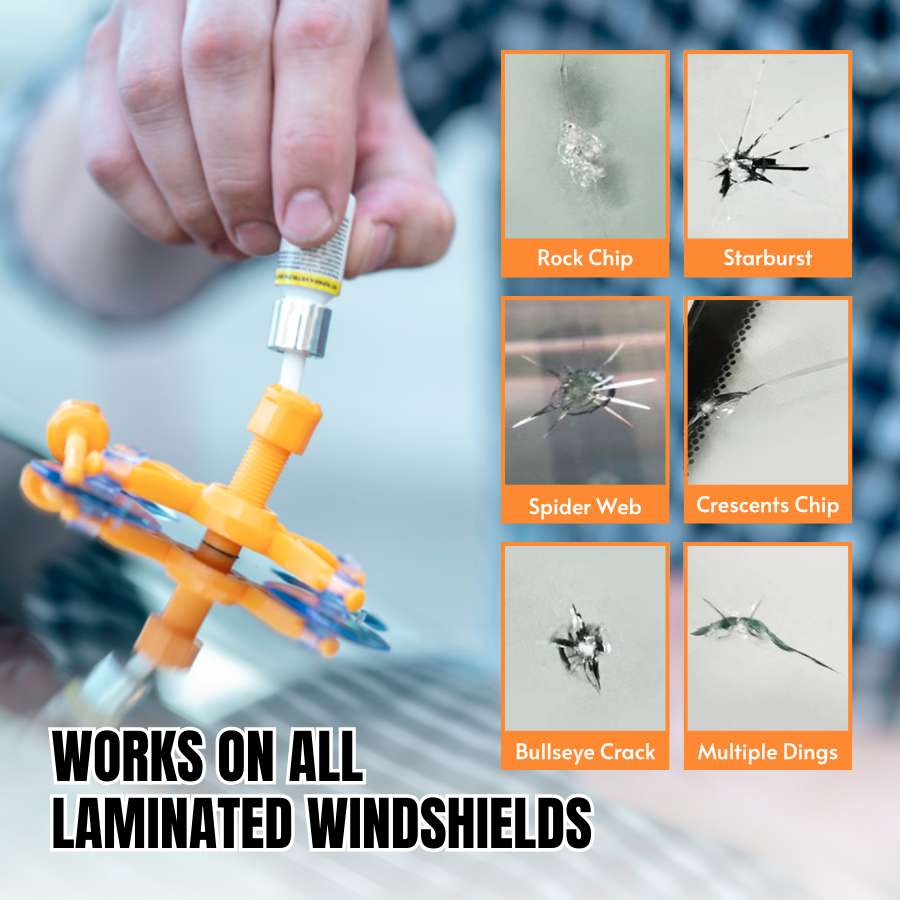 2025 New Formula: Windshield Repair Kit