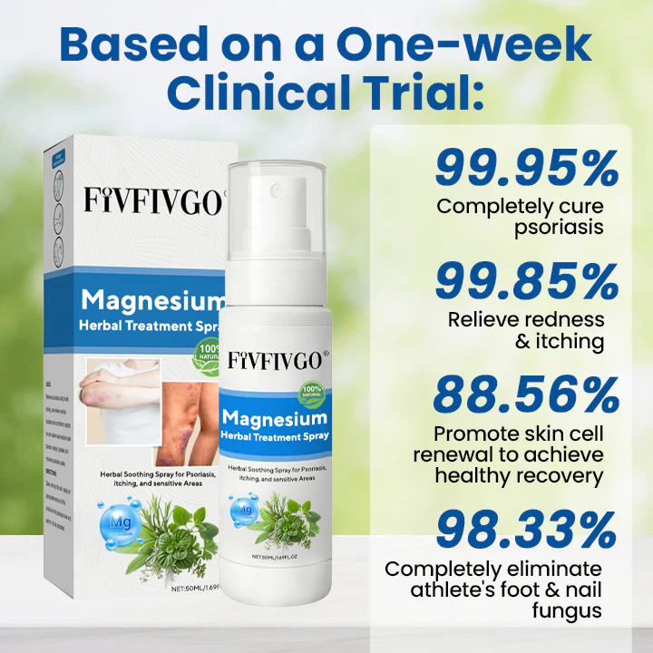 Fivfivgo® Magnesium Herbal Treatment Spray