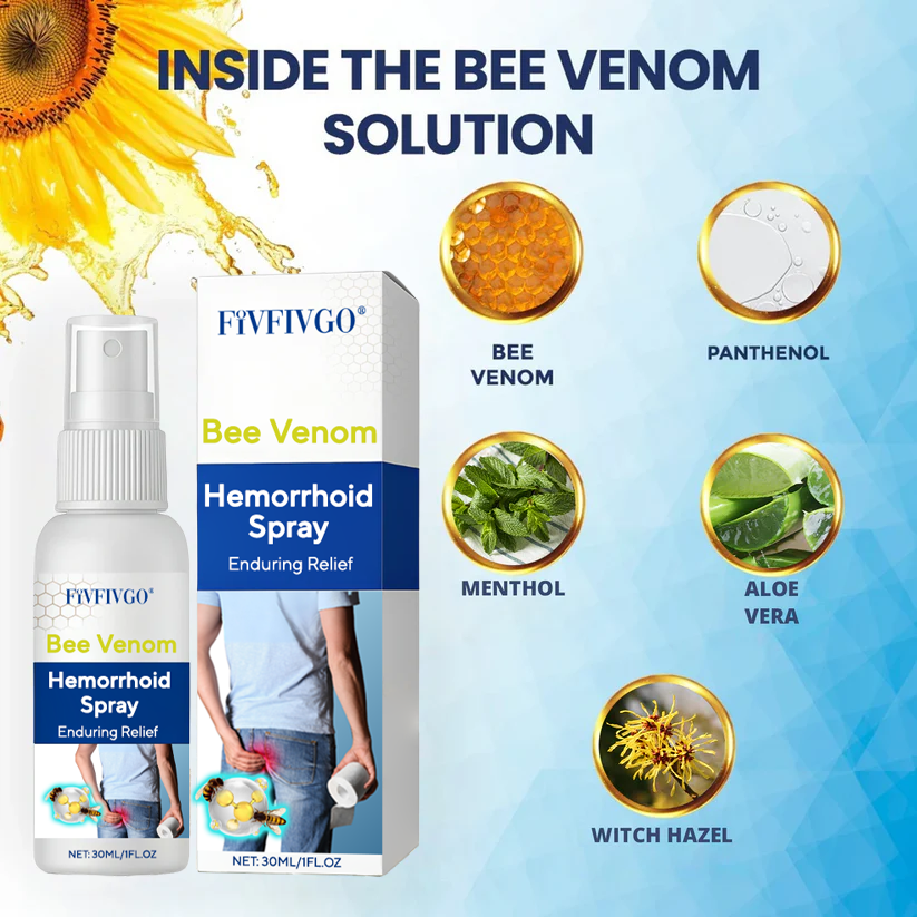 Fivfivgo® Bee Venom Hemorrhoid Spray