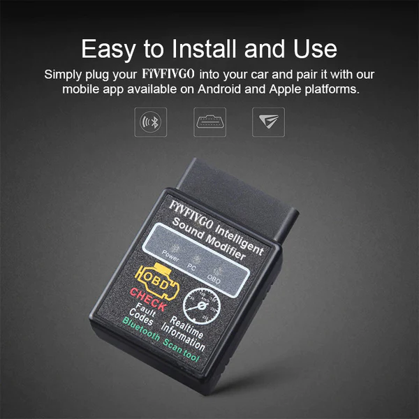Fivfivgo™ Intelligent Car Sound Modifier & Fault Detector