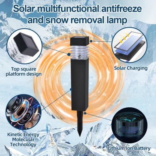 Fivfivgo™ Solarbetriebene elektromagnetische Resonanz-Enteisungsleuchte (Null-Energie-Verbrauch)