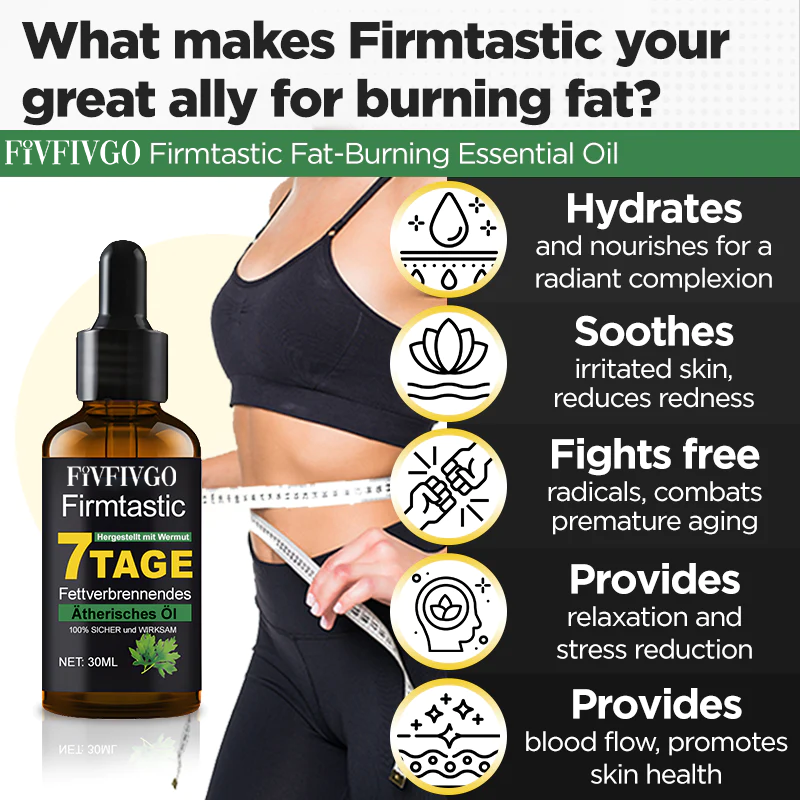 Fivfivgo™ Firmtastic Huile Essentielle Brûle-Graisse