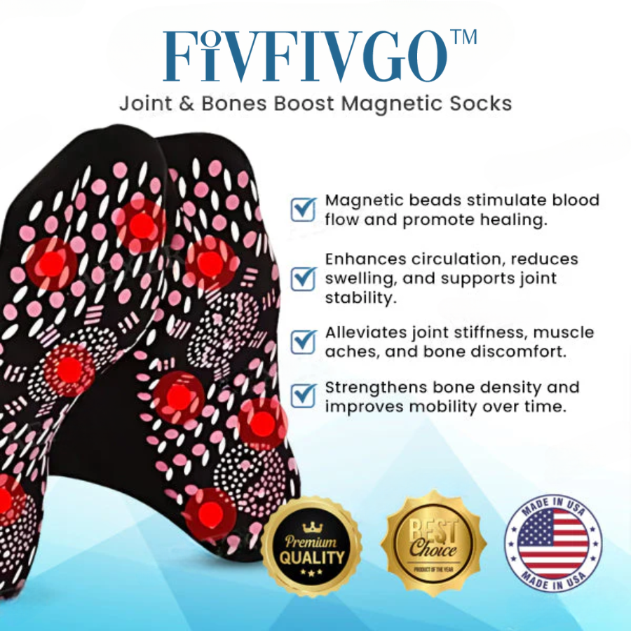 Fivfivgo™ Joint & Bones Boost Magnetic Socks