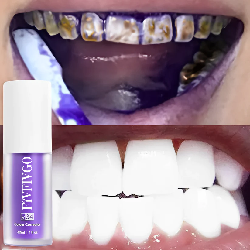 Mousse sbiancante per denti a base di erbe pure Fivfivgo™