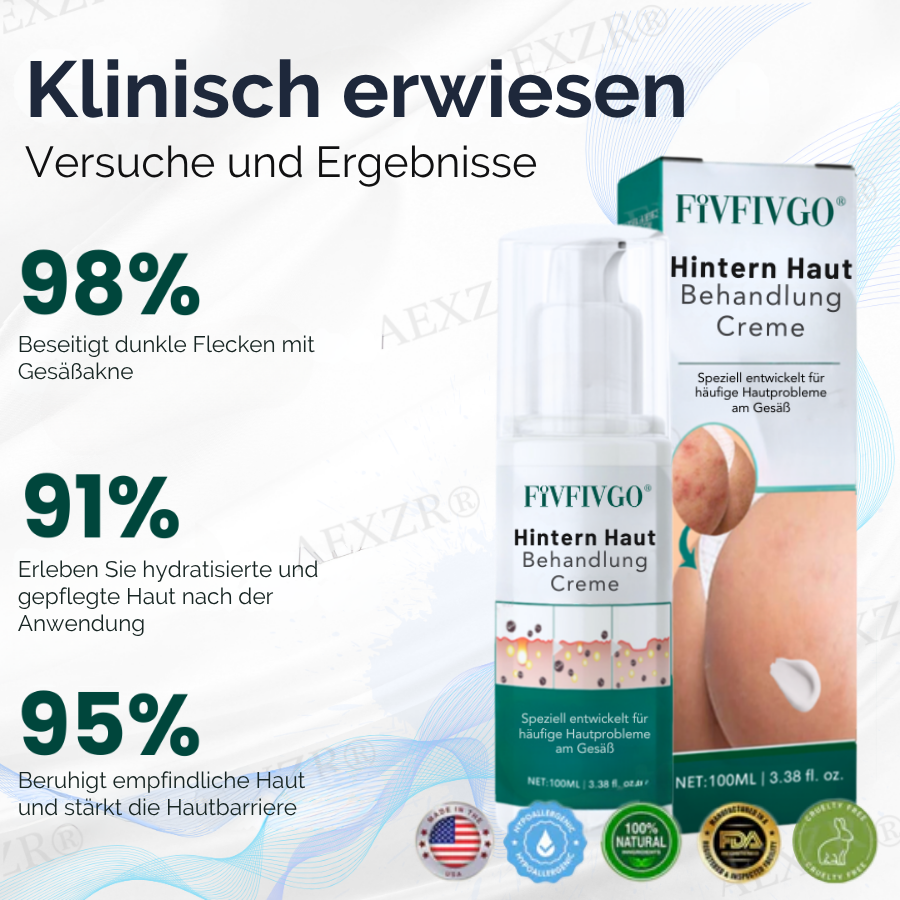 Fivfivgo® Hintern Haut Behandlung Creme