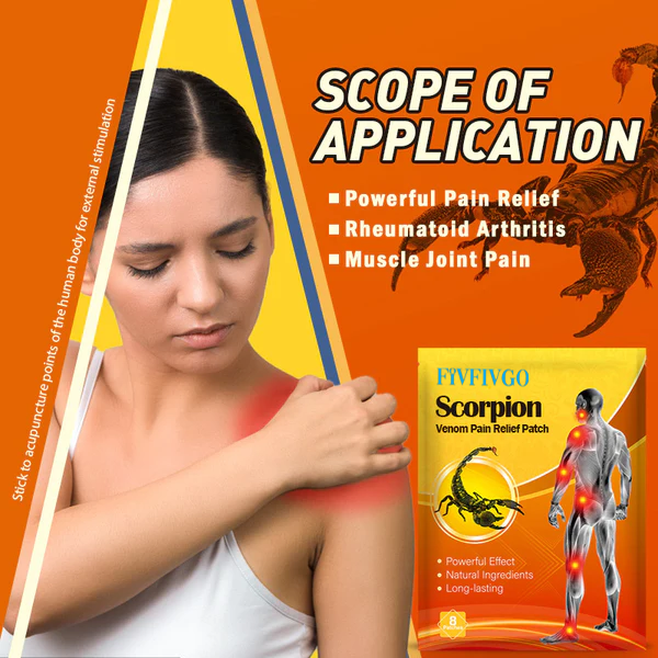 Fivfivgo™ Scorpion Venom Pain Relief Patch