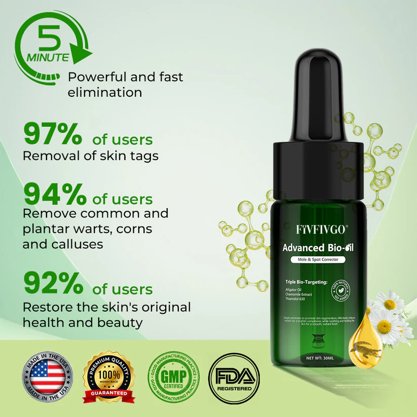 ✅Official Store: Fivfivgo® Advanced Bio-Oil Mole & Spot Corrector