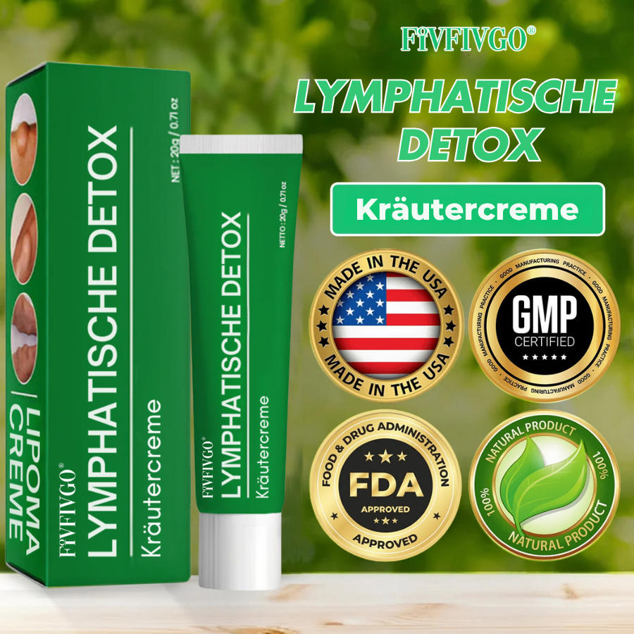 Fivfivgo® Lymphatische Detox-Kräutercreme