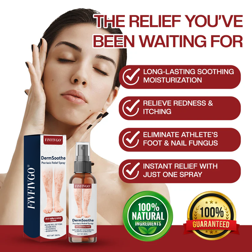 Fivfivgo® DermSoothe Psoriasis Relief Spray