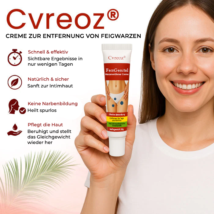 Cvreoz® FemGenital Warzenentferner Creme