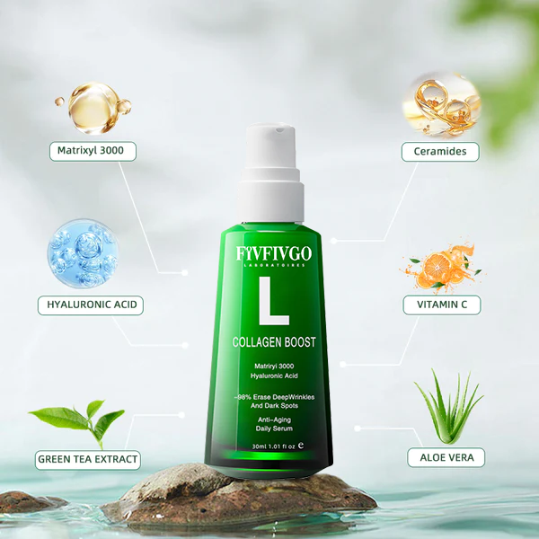 Fivfivgo™ LightenUp Avancerat kollagen Boost Anti Aging Serum