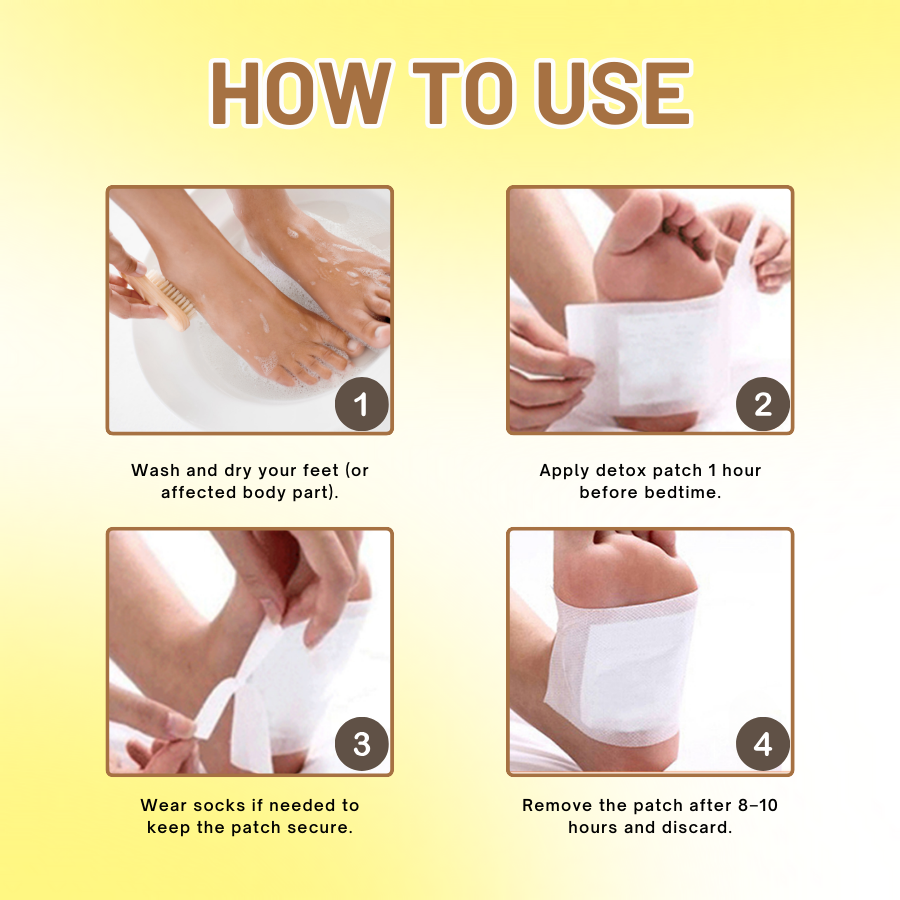 Fivfivgo™ Anti-Swelling Ginger Detoxing Patch
