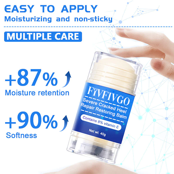 Fivfivgo™ Crème réparatrice intense pour talons crevassés