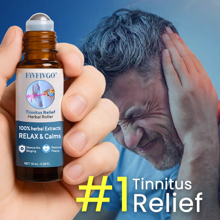 Fivfivgo® Tinnitus Relief Herbal Roller - Already Sold 120,000+ Bottles Worldwide