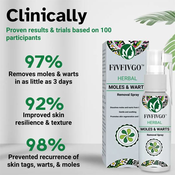 Fivfivgo™ Herbal Moles & Warts Removal Spray