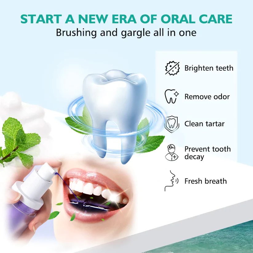 Fivfivgo™ Pure Herbal Teeth Whitening Mousse