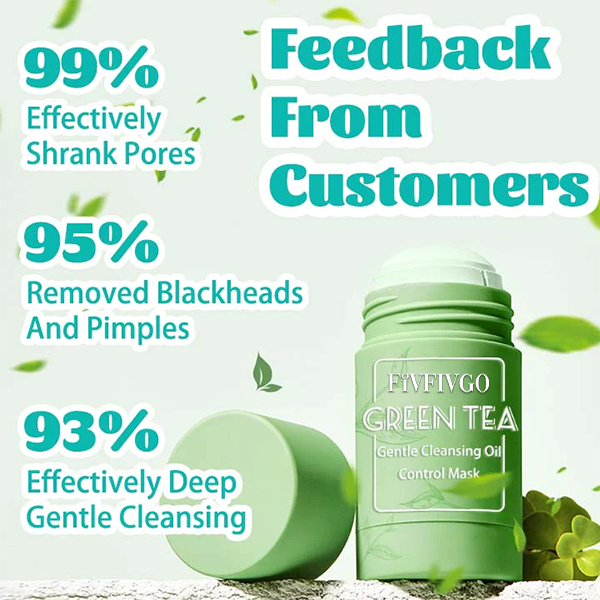 Fivfivgo™ Green Tea Gentle Cleansing Oil Control Mask