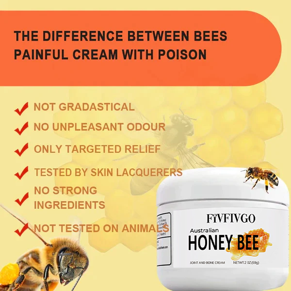 Fivfivgo™ Australian Honey Bee Venom Pain & Bone Healing Cream