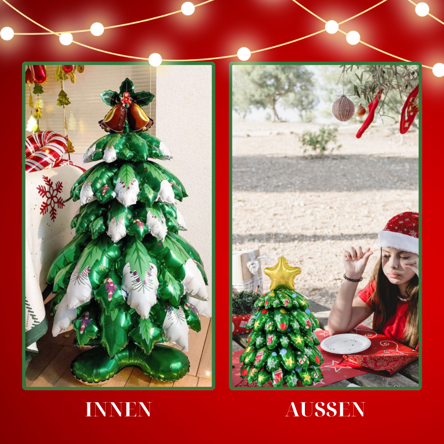Aufblasbarer Weihnachtsbaum
