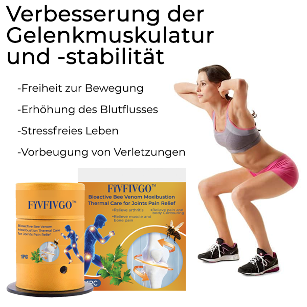 Fivfivgo™ Bioaktive Bienengift Moxibustion Thermal Care für Gelenke Schmerzlinderung