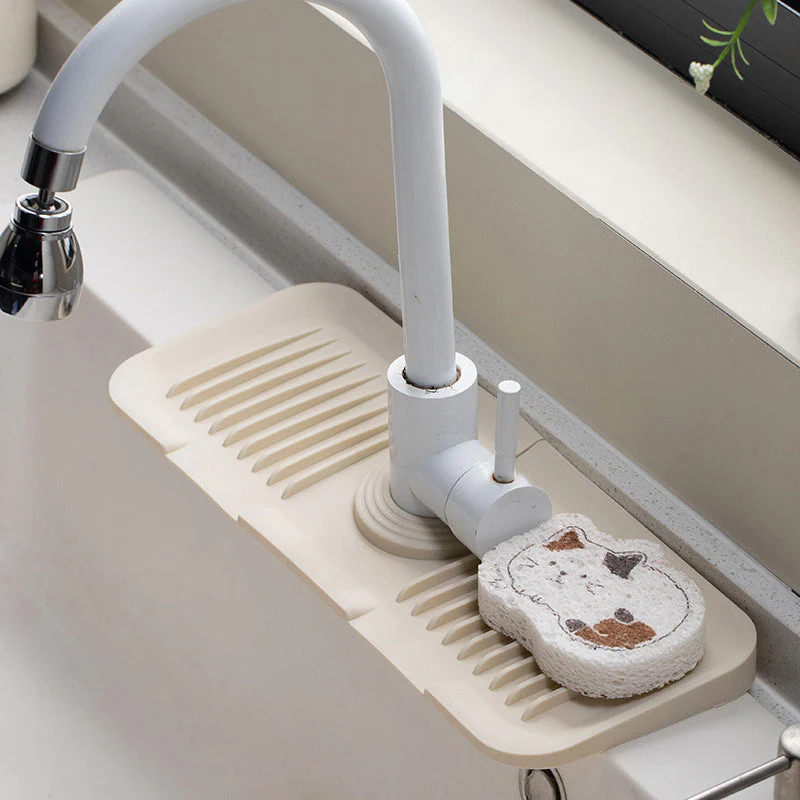 Fivfivgo™ Silicone Sink Faucet Splash Guard Mat