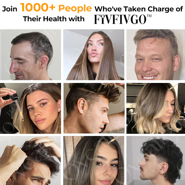 Fivfivgo™ ReVita Haarwachstumsserum - Minoxidil Topische Lösung USP, 5% mit Biotin