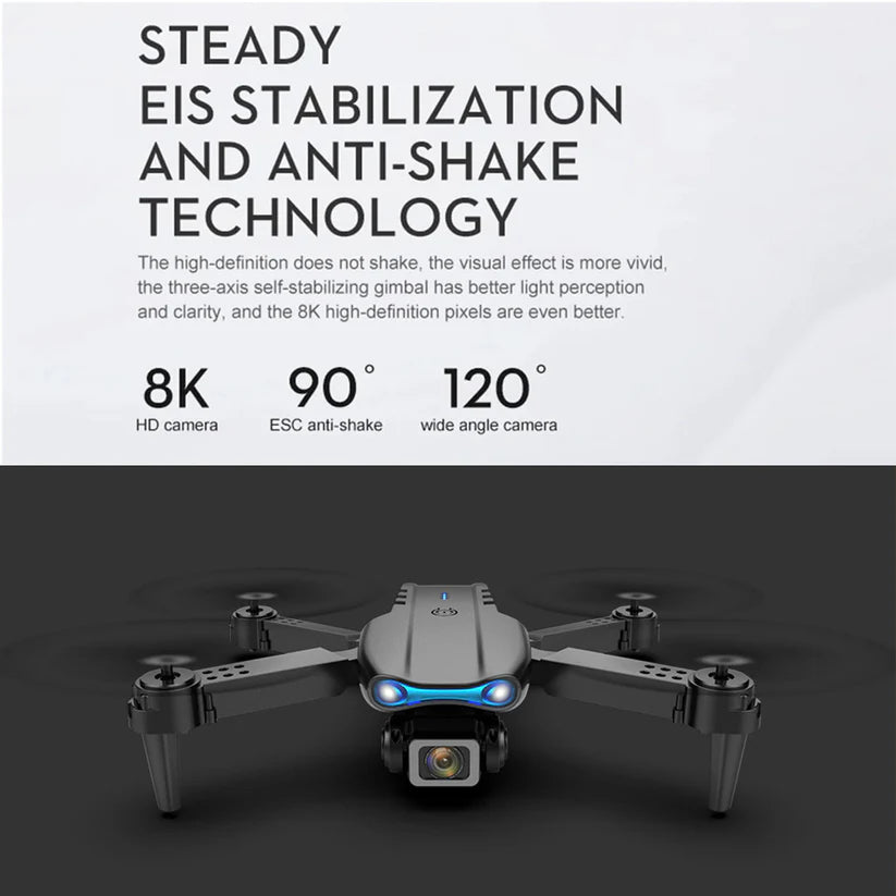 New Professional Drone | 8K Camera | 5G | 3-Axis Gimbal | 360° Obstacle Avoidance Technology