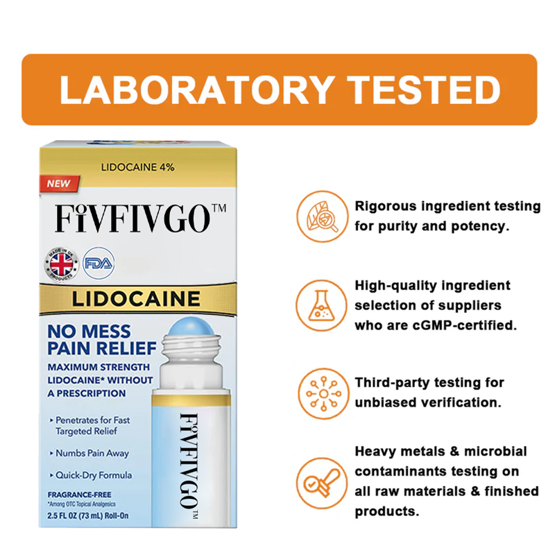 Fivfivgo™ Lidocain Gelenke Schmerzlinderung Heilung Liquid👨‍⚕️Orthopaedic Verband (BOA) genehmigt