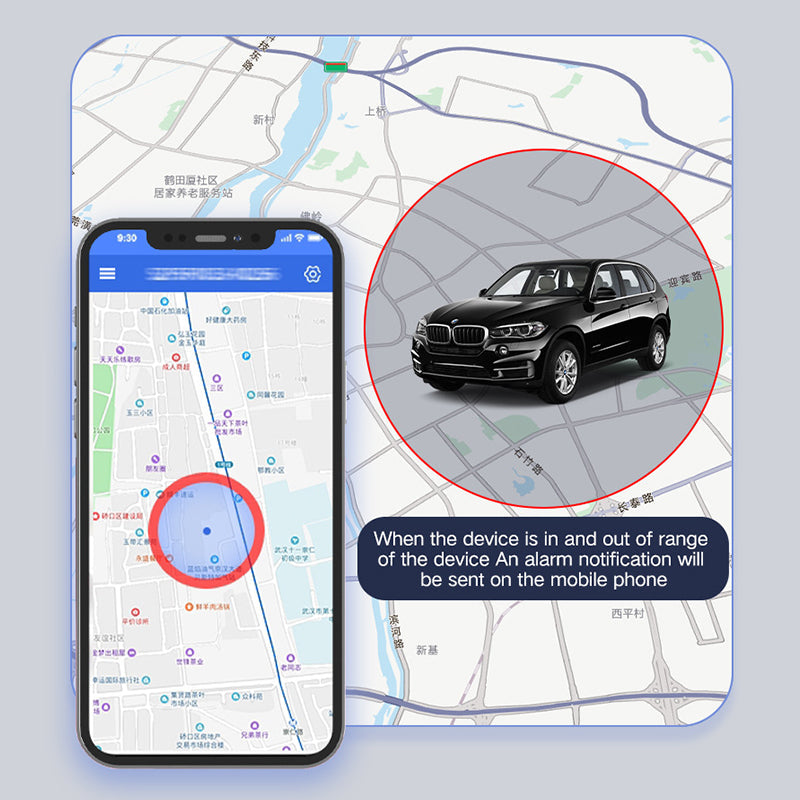 Fivfivgo™ Mini-GPS-Verfolger für Fahrzeug/Auto/Person Standort Tracker Locator System