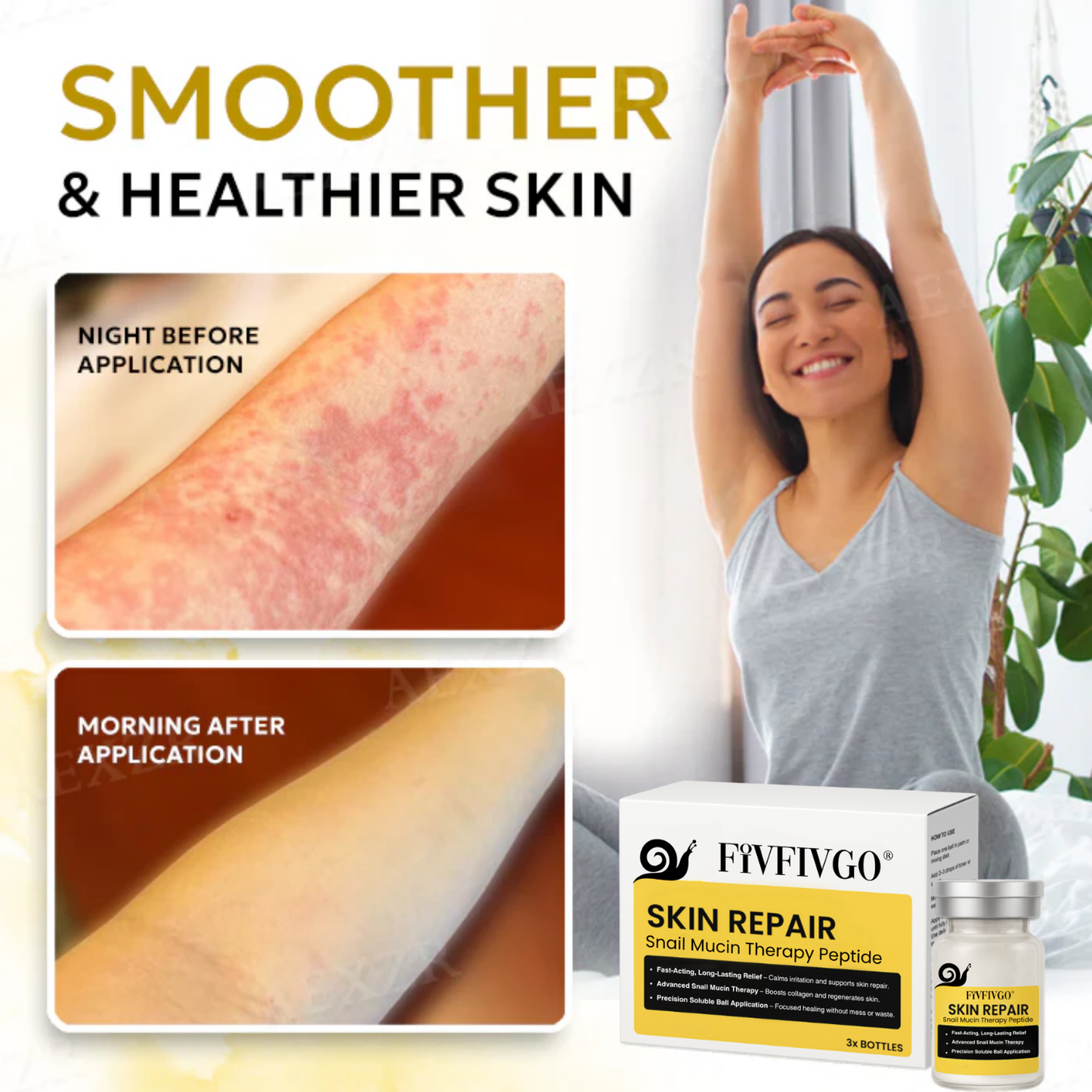 Fivfivgo® Skin Repair Snail Mucin Therapy Peptide