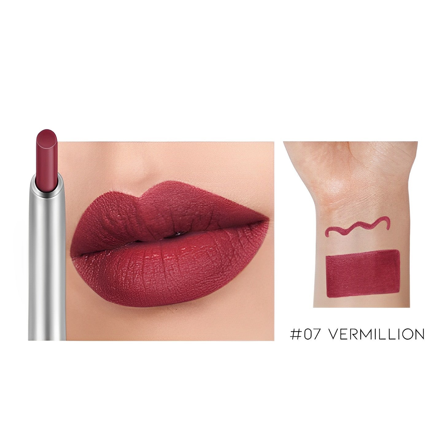 Multi-Use Waterproof Lipliner Lipliner Every Day And Night #07 Vermillion 1 pc 