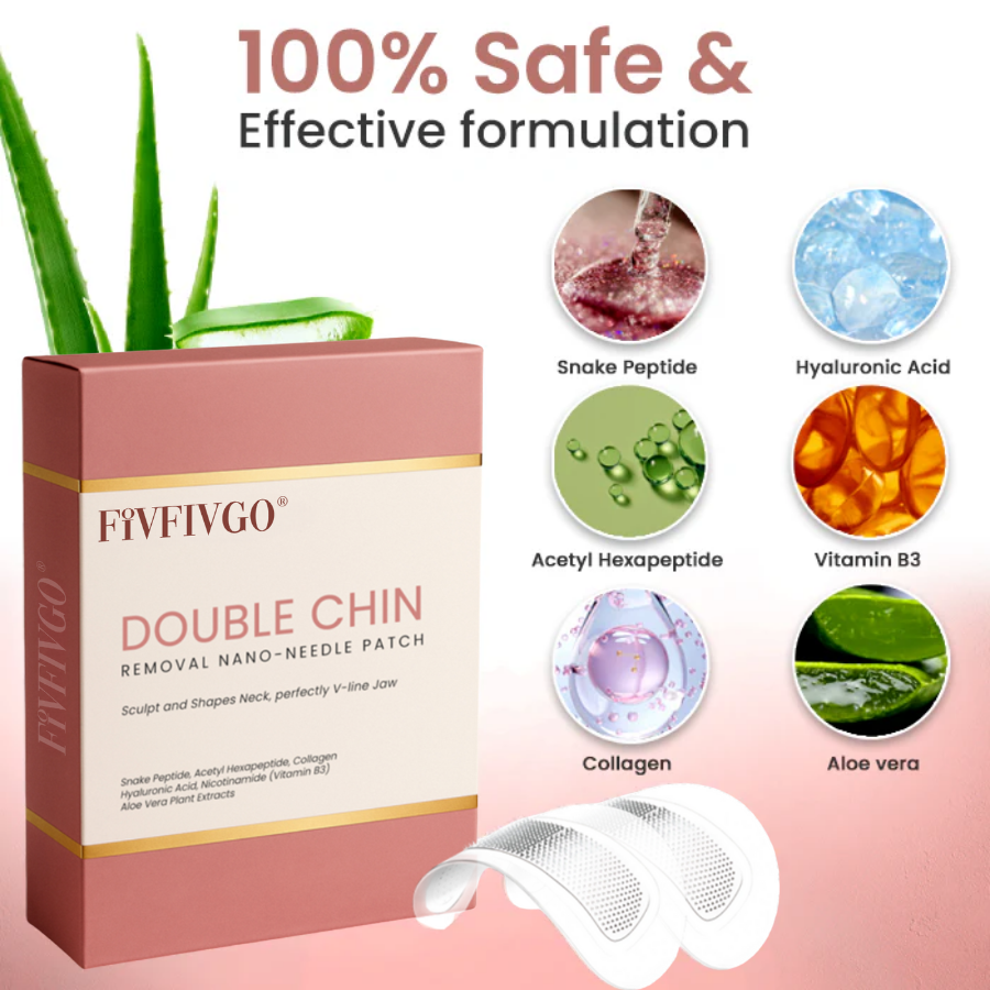 Fivfivgo® Double Chin Removal Nano-Needle Patch