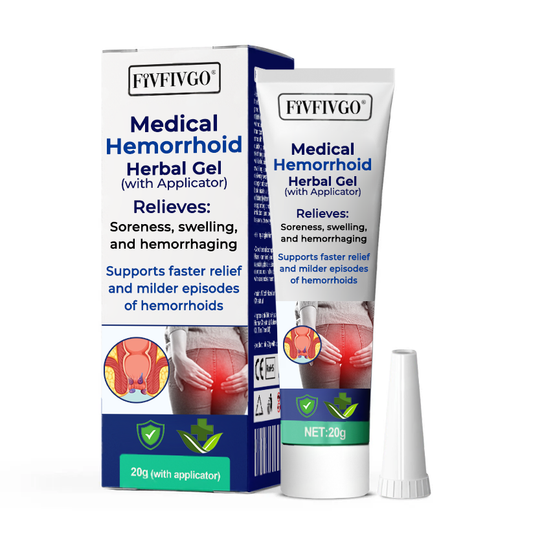 Fivfivgo® Medical Hemorrhoid Herbal Gel with Applicator